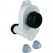 Сифон для пісуара Geberit горизонтальний випуск альпійський білий 261.483.11.1