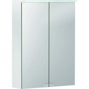 Зеркальный шкафчик Geberit Option Basic с подсветкой двухдверный 500.257.00.1