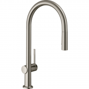 Смеситель для кухни Hansgrohe Talis M54 с выдвижной лейкой сталь 72800800