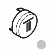 Кнопка-символ для смесителя для душа Hansgrohe ShowerSelect rain large хром 93571880