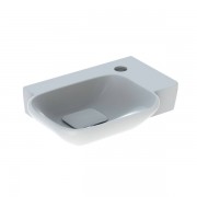 Раковина Geberit myDay санфарфор отверстие под смеситель справа белый/специальное керамическое покрытие KeraTect 125540600