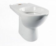 Чаша унітазу-компакта Kolo Freja горизонтальний випуск кераміка білий L73200000