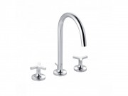 Змішувач для раковини Kludi Nova Fonte Deco двухвентильний хром 201430539