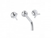 Змішувач для раковини Kludi Nova Fonte Deco настінний хром 201460539