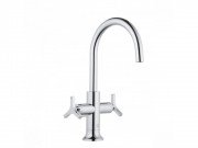 Змішувач для раковини Kludi Nova Fonte Deco двухвентильний хром 201180539