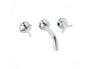 Змішувач для раковини Kludi Nova Fonte Deco настінний хром 201440539