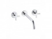 Смеситель для раковины Kludi Nova Fonte Classic настенный хром 201460520