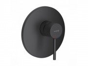 Смеситель для душа Kludi Bozz встраиваемый однорычажный матовый черный 386553976