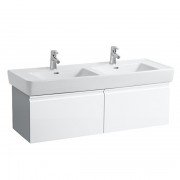 Шафка для подвійної раковини Laufen Pro A підвісний ДВП білий H4830820954631