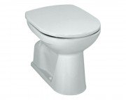 Унитаз напольный Laufen Pro горизонтальный выпуск без крышки белый с покрытием LCC H8219574000001