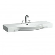 Раковина для ванной Laufen Palace 120х51 см с полотенцедержателем белый H8127040001081