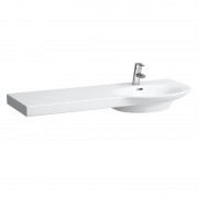Раковина для ванної Laufen Palace 120х46 см з інтегрованою керамічної полицею зліва H8167050001351