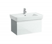 Тумба для раковини Laufen Pro А підвісна ДВП білий глянсовий H4830620954751