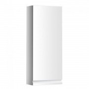 Шафка підвісна Laufen Pro S 35х85 см петлі зліва МДФ білий глянцевий H4831130954751