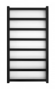 Электрический полотенцесушитель Genesis-Aqua Lono 80x53 см черный GA-2804