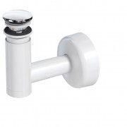 Сифон для раковини Prevex EasyClean телескопічний click-clack d40 пластик хром 1512412