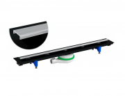 Желоб водосточный Prevex EasyLine Classic 350-770 мм с матовой решеткой EL-CLBR07A-003