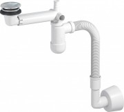 Сифон для раковины Prevex Preloc телескопический click-clack 32/40 мм PR3-C4NF3-001