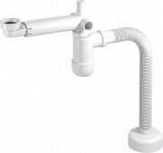 Сифон для раковины Prevex Preloc c накидной гайкой 5/4 гофра 32 мм PR3-N4NF3-004