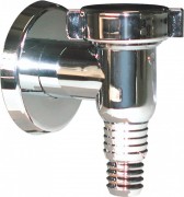 Сифон для пральної машини Prevex 32 мм з розеткою хром A60132-01