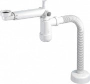 Сифон для раковины Prevex Preloc c накидной гайкой 5/4 гофра 32 мм PR3-N4NF3-004