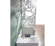 Декоративна ажурна перегородка Volle Solid surface 800х12х2200 мм кам'яна 18-40-135