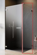 Стінка душова Radaway Arta QL KDJ I 30-100 см хром/прозоре скло 10102509-03-01