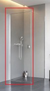 Душевые двери Radaway Nes 8 KDJ I 100 левосторонние хром/прозрачное стекло 10072100-01-01L
