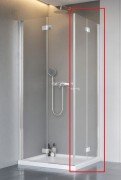 Душевые двери Radaway Nes 8 KDD B 100 правосторонние хром/прозрачное стекло 10074100-01-01R