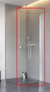 Душевые двери Radaway Nes 8 KDJ I 90 правосторонние хром/прозрачное стекло 10072090-01-01R
