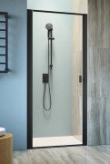 Душові двері Radaway Nes 8 Black DWJ I Frame 100 лівобічні чорний/скло Frame 10076100-54-56L