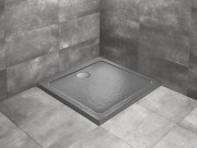 Душевой поддон Radaway Doros C Stone Anthracite 80х80 под камень акрил антрацит SDRC8080-01-64S