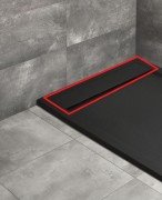 Декоративна кришка для душового піддону Radaway Teos литтєвий мармур чорний HT70-54