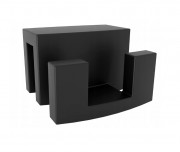 Вішалка для безпрофільних душових кабін Radaway чорний WR-054