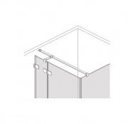 Хрестоподібний стабілізатор Radaway для скла 8 мм хром 5902738056746