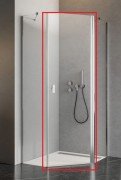 Душові двері Radaway Nes PTJ 57 правосторонні хром/прозоре скло 10052000-01-01R