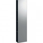 Стеллаж для ванной комнаты Geberit iCon с зеркалом ДСП лава/матовое покрытие 841029000