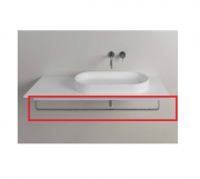 Полотенцедержатель для раковини Catalano Horizon 75 см хром 5PPC7500