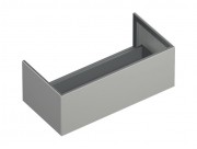 Тумба под раковину в ванную комнату Catalano Horizon подвесная серый матовый 5M10050CS