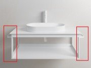 Боковая вешалка для полотенец Catalano Horizon 47 см белый матовый 5PLSTBM