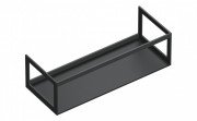 Консоль для раковини Catalano Horizon 120 см підвісна чорний матовий 5S12550NS