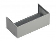 Тумба под раковину в ванную комнату Catalano Horizon подвесная серый матовый 5M10050CS