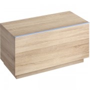 Шафка підлогова Geberit iCon 89х47. 2 см з одним висувним ящиком ДСП натуральний дуб/меламін деревна структура 841092000