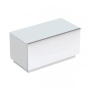 Шкафчик напольный Geberit iCon 89х47.2 см с одним выдвижным ящиком ДСП белый/матовое покрытие 841090000