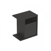 Шкафчик подвесной Geberit iCon 37х40 см с многофункциональным ящиком ДСП/оргстекло лава/матовое покрытие 841138000