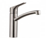 Смеситель для кухни Hansgrohe MySport M однорычажный сталь 13861800