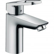 Змішувач для раковини Hansgrohe Logis Loop CoolStart одноважільний хром 71154000