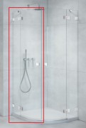 Душевые двери Radaway Essenza Pro PDD 90 левосторонние хром/прозрачное стекло 10095090-01-01L