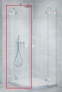 Душевые двери Radaway Essenza Pro PDD 100 левосторонние хром/прозрачное стекло 10095100-01-01L