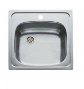 Мийка для кухні Teka Universal 465.465 1B 46.5х46.5 см нержавіюча сталь матова 40109613